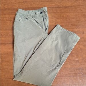 Men's Olive Green Kenneth Cole Chino Pants
